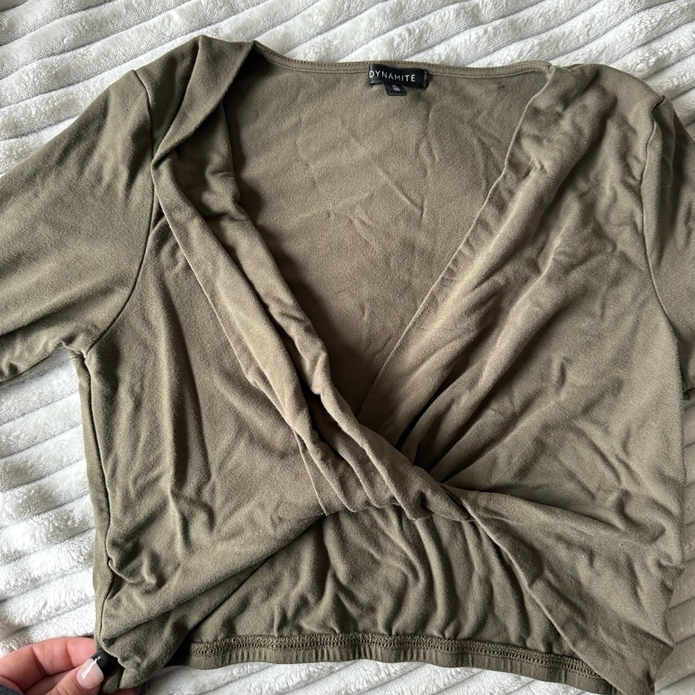 army green dynamite top